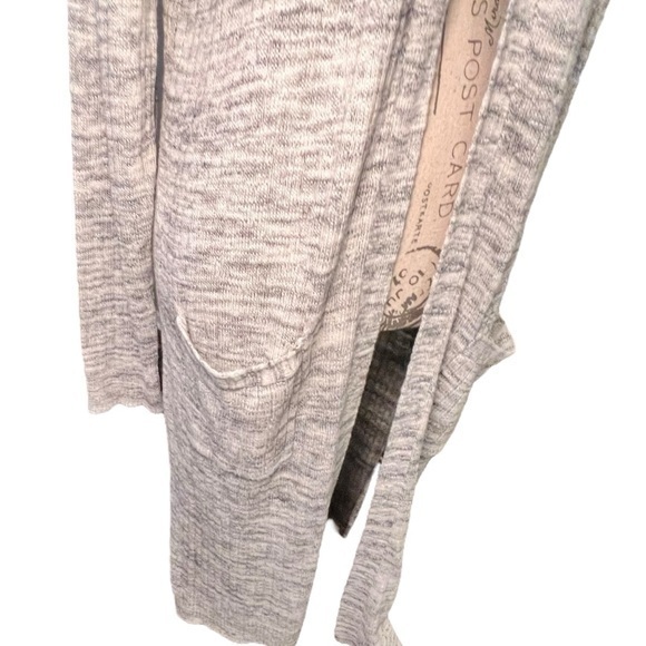 Sonoma Women’s The Everyday Cardigan Sweater Grey Size Large Ribbed NWT Open - Picture 3 of 15